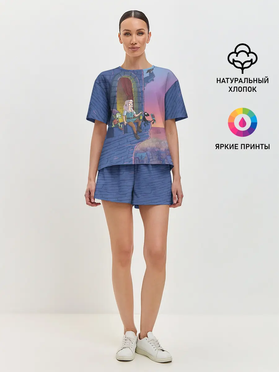 Женская пижама с шортами / Разочарование