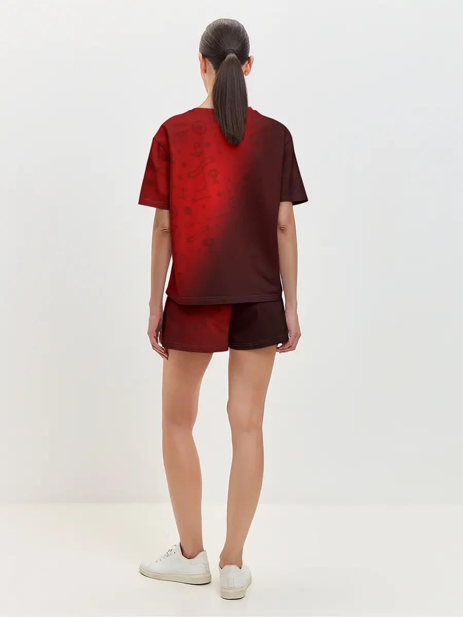 Женская пижама с шортами / Football Russia