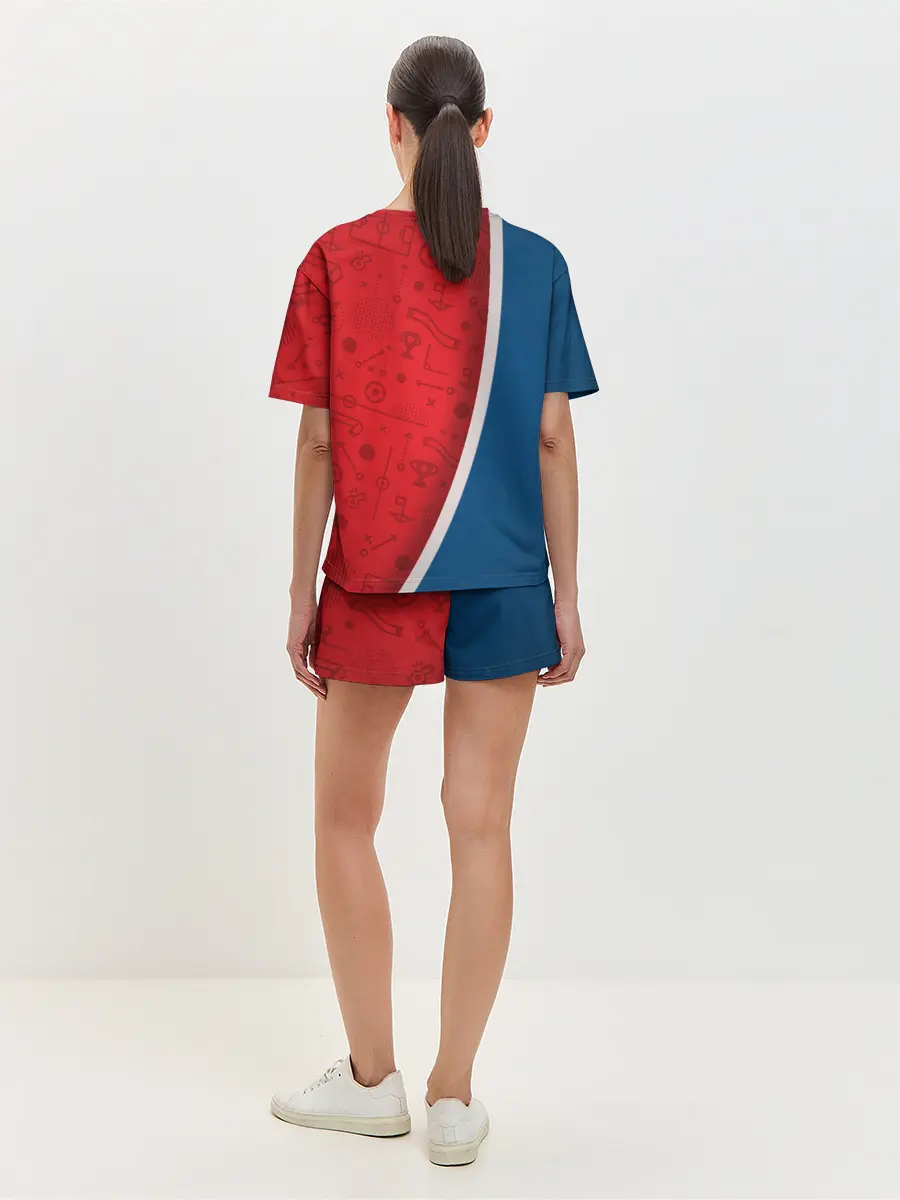 Женская пижама с шортами / Football Russia