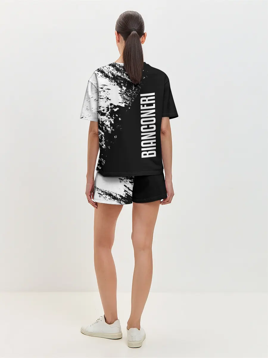 Женская пижама с шортами / JUVENTUS BIANCONERI