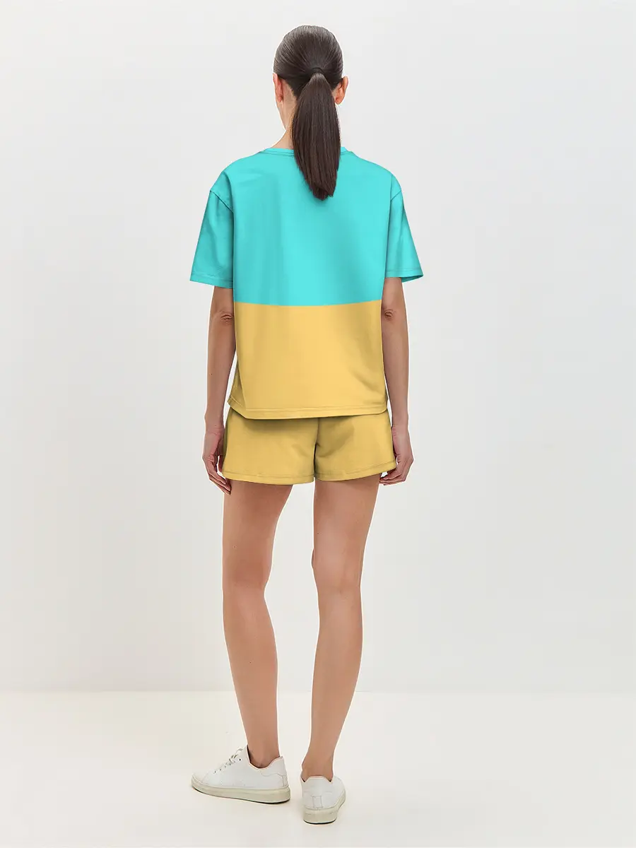 Женская пижама с шортами / Пирамиды Египта