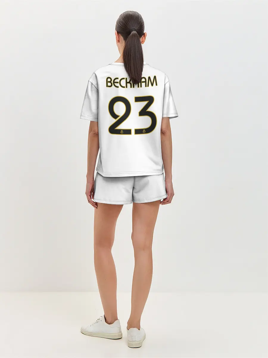 Женская пижама с шортами / Бекхэм Реал Ретро