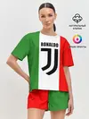 Женская пижама с шортами / Ronaldo Juventus Italy