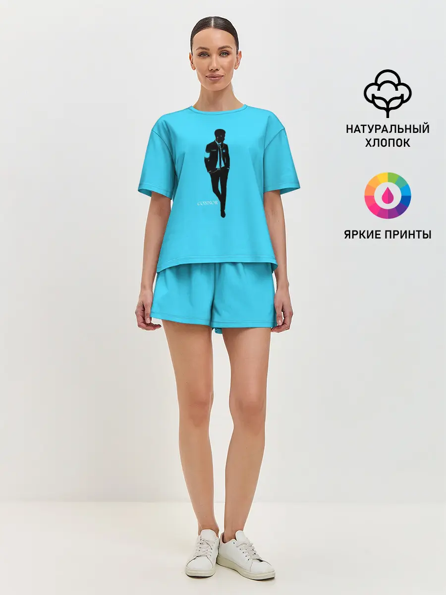 Женская пижама с шортами / Connor. Detroit: Become Human