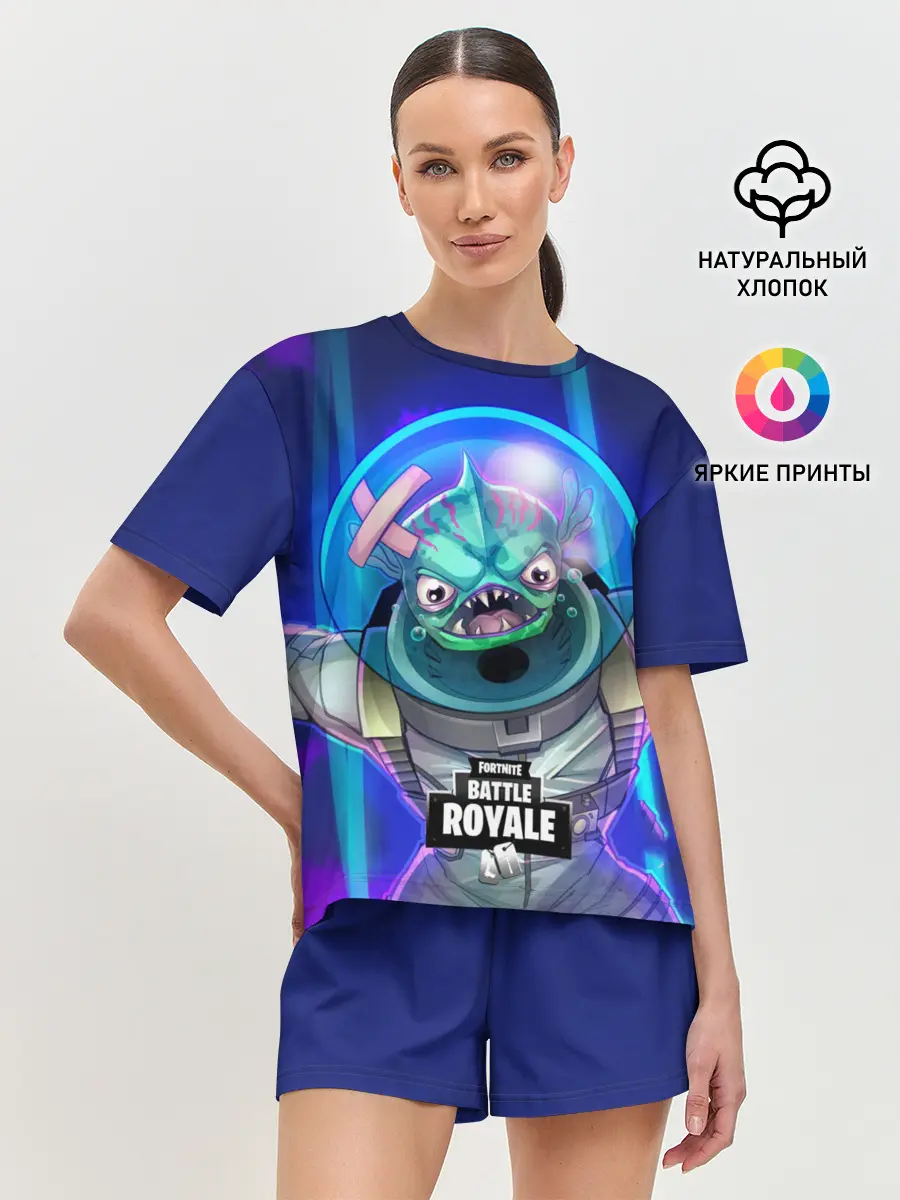 Женская пижама с шортами / Fortnite