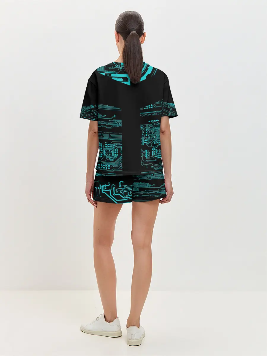 Женская пижама с шортами / Detroit become human