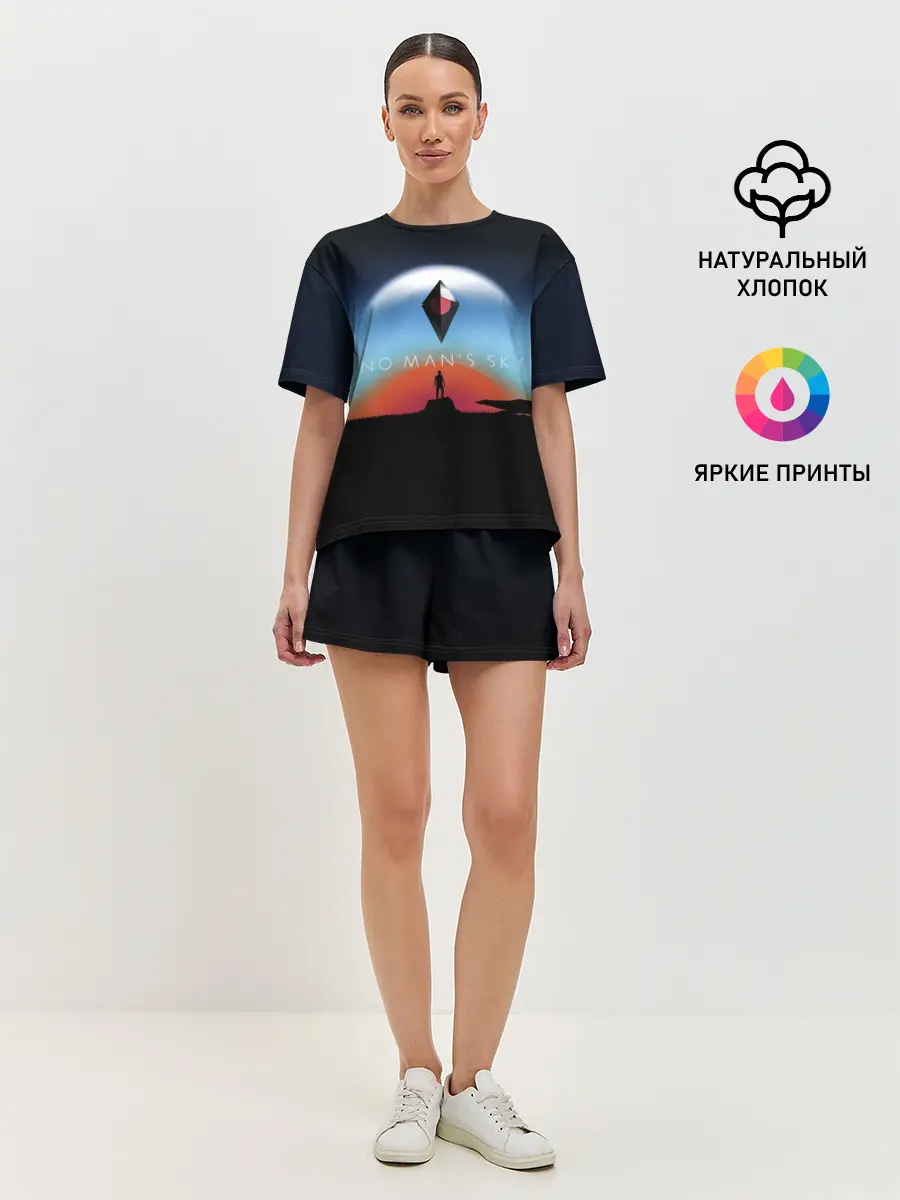 Женская пижама с шортами / No Man’s Sky. Next