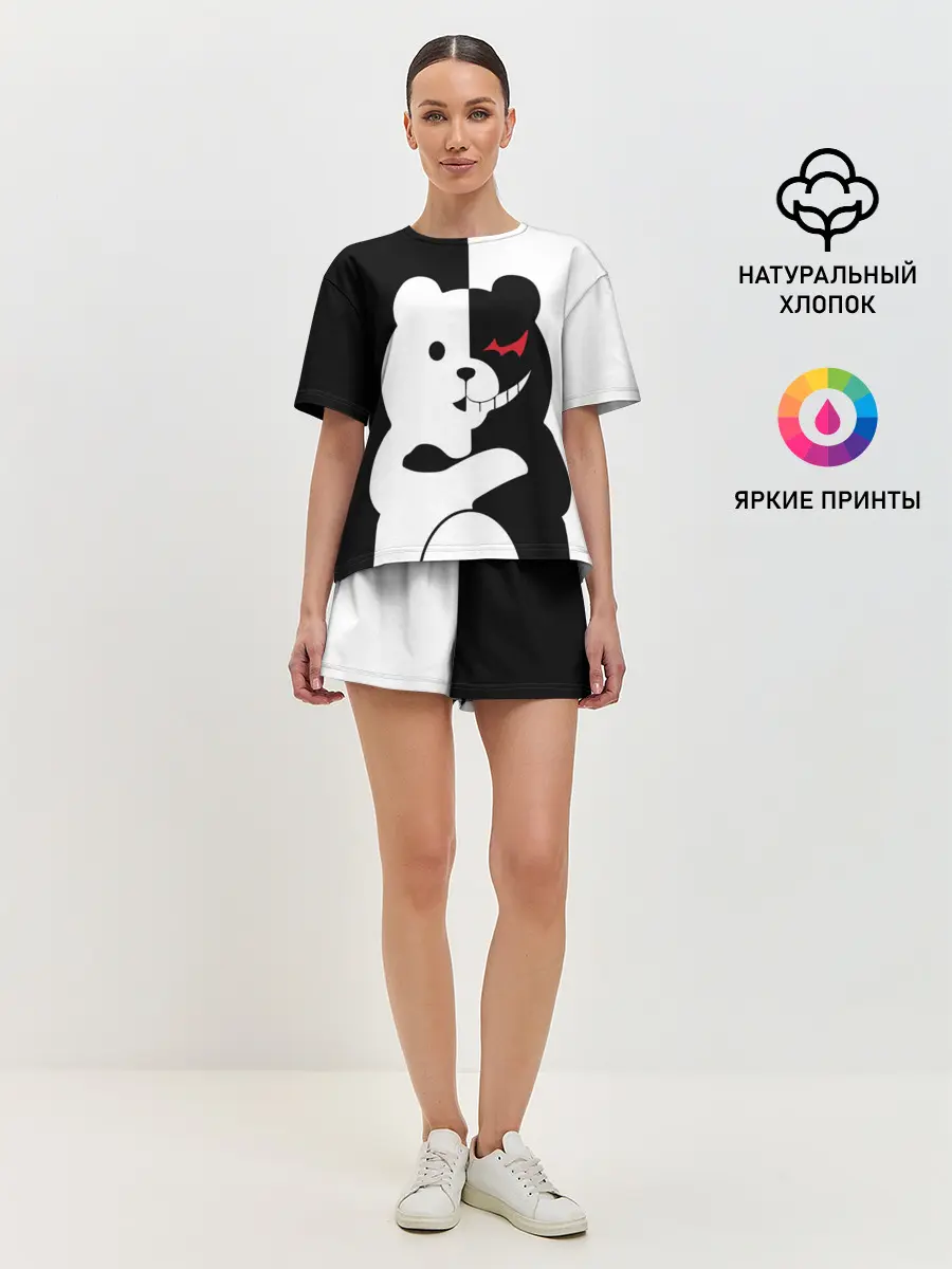 Женская пижама с шортами / MONOKUMA / МОНОКУМА