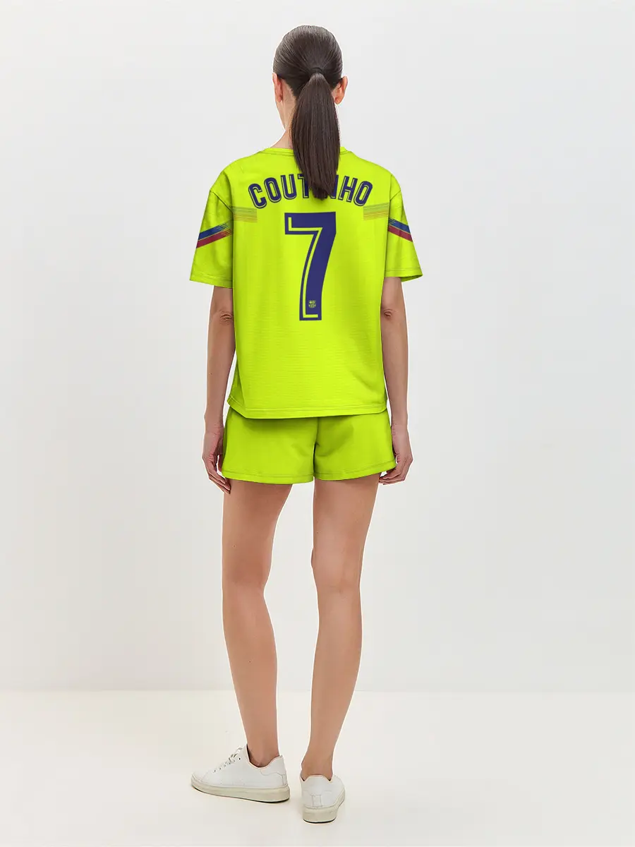 Женская пижама с шортами / Coutinho away 18-19