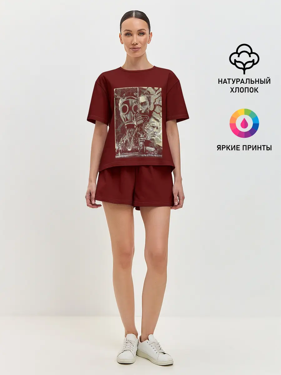 Женская пижама с шортами / True Detective