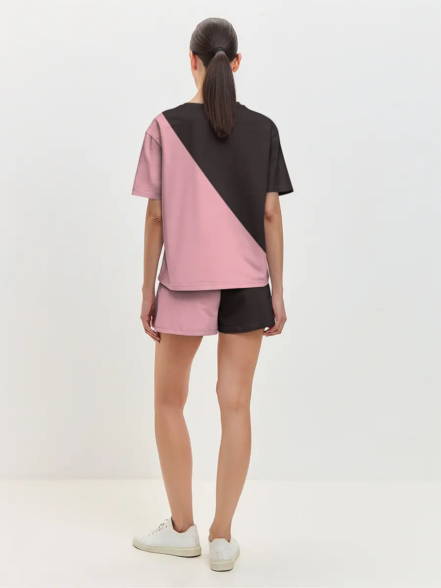 Женская пижама с шортами / MONOKUMA X MONOMI | МОНОКУМА