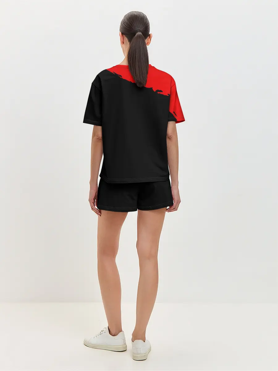 Женская пижама с шортами / Floss like a boss