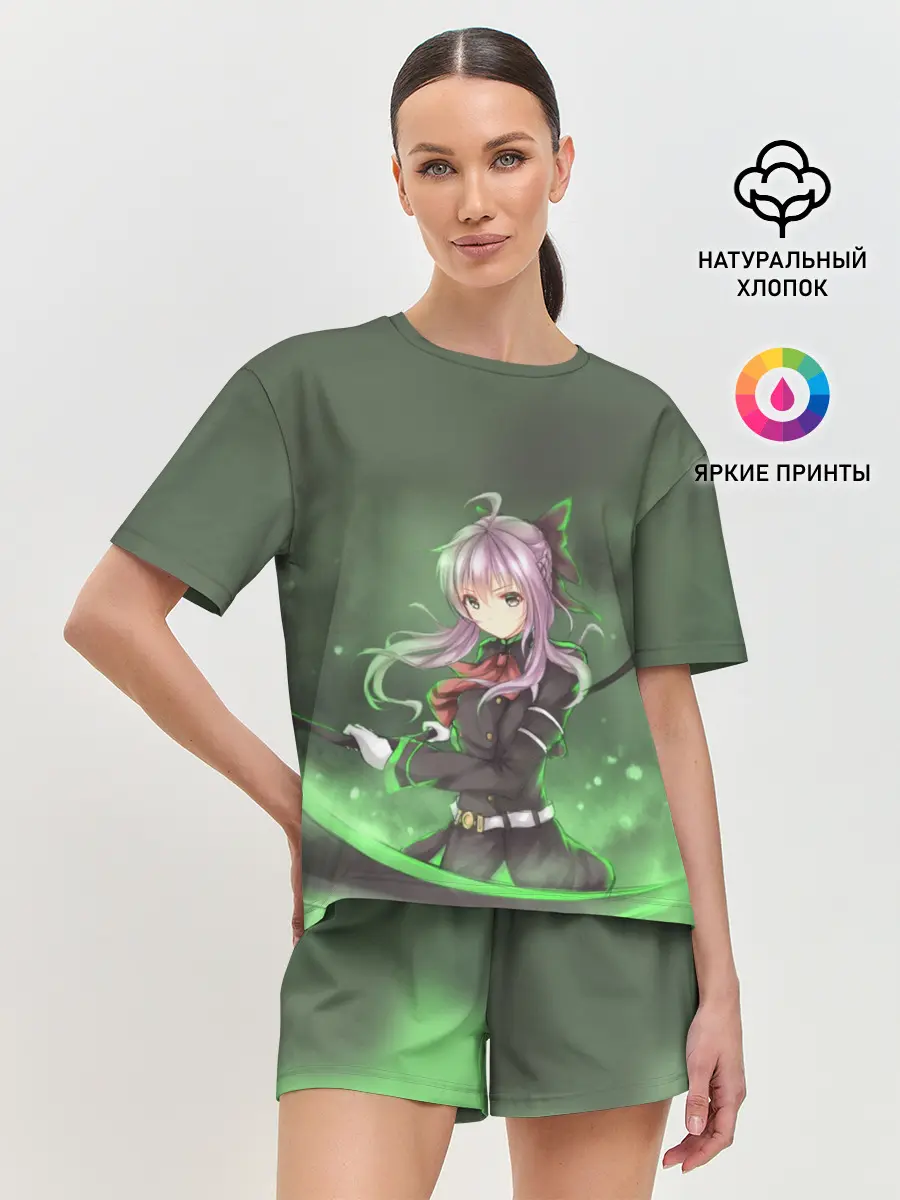 Женская пижама с шортами / Шиноа Хиираги