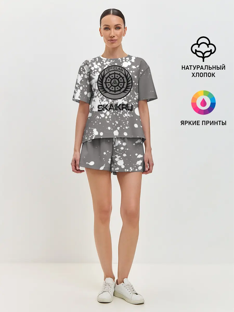 Женская пижама с шортами / Skaikru