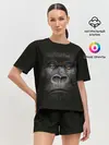 Женская пижама с шортами / Горилла 3D