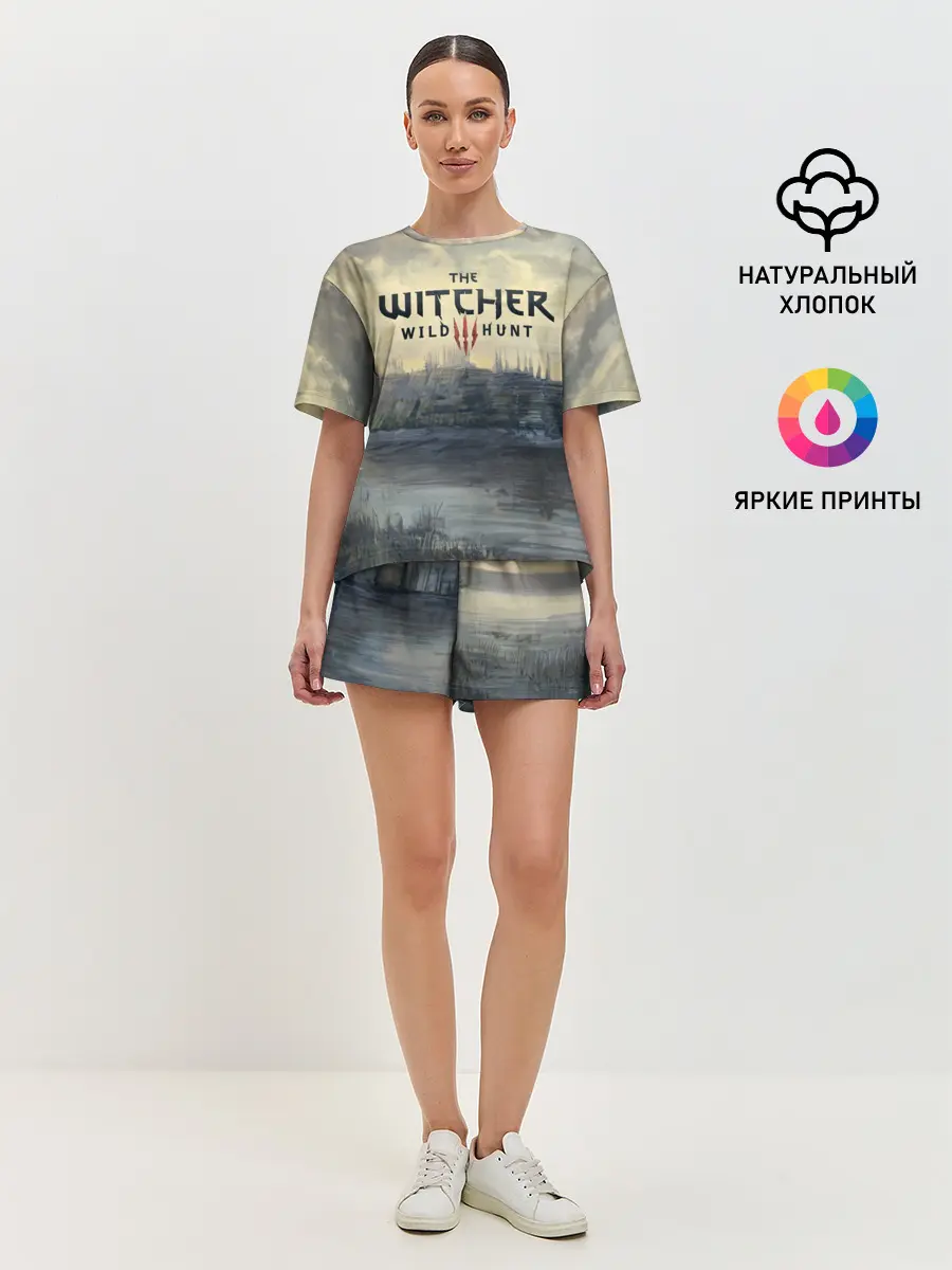 Женская пижама с шортами / The Witcher 3: Wild Hunt