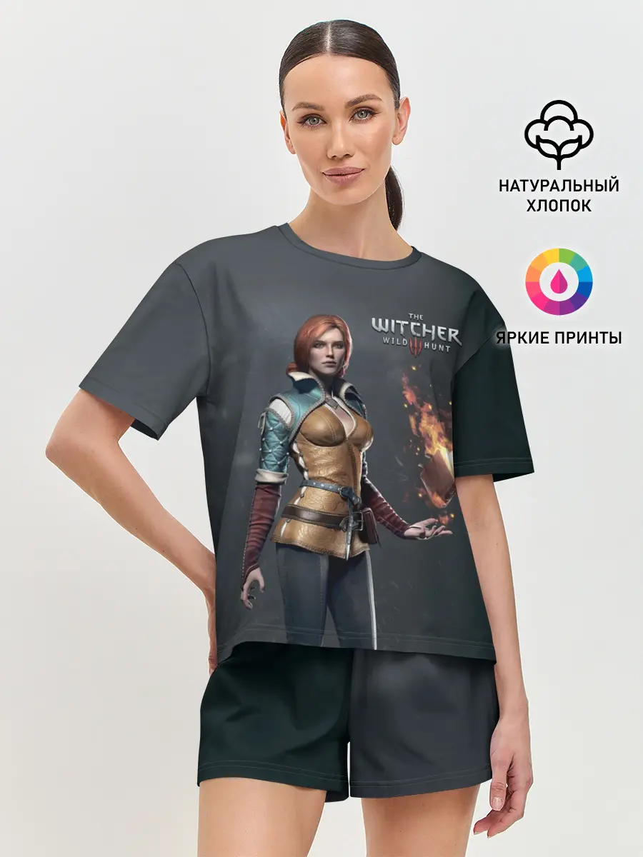 Женская пижама с шортами / The Witcher 3
