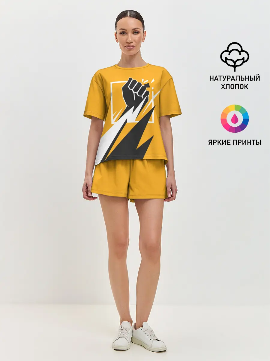 Женская пижама с шортами / R6S FINKA