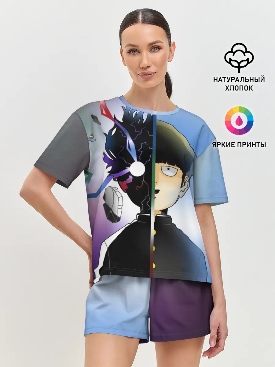 Женская пижама с шортами / Моб