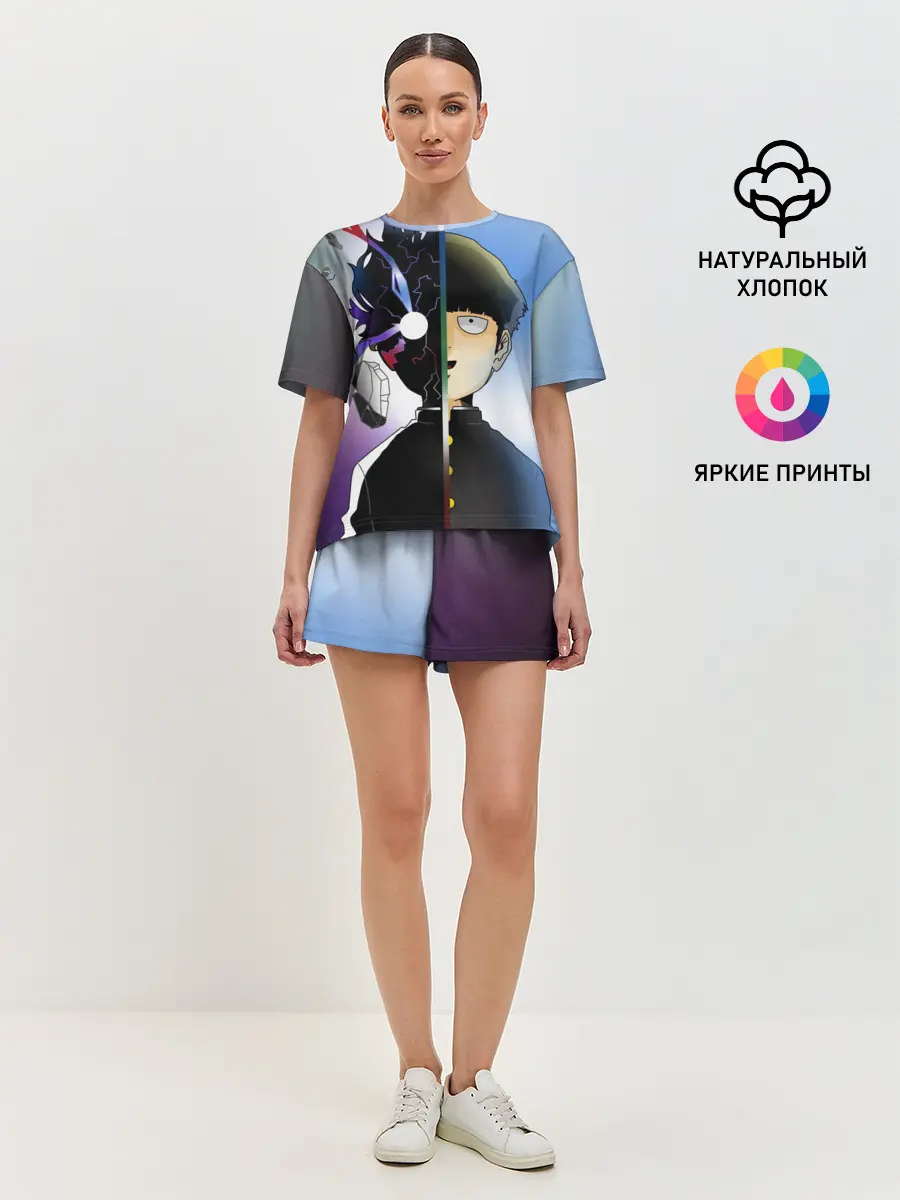 Женская пижама с шортами / Моб