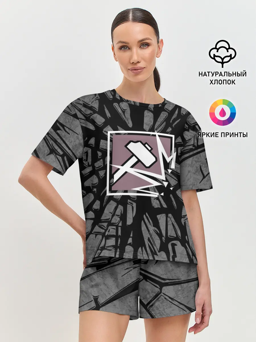 Женская пижама с шортами / R6S SLEDGE