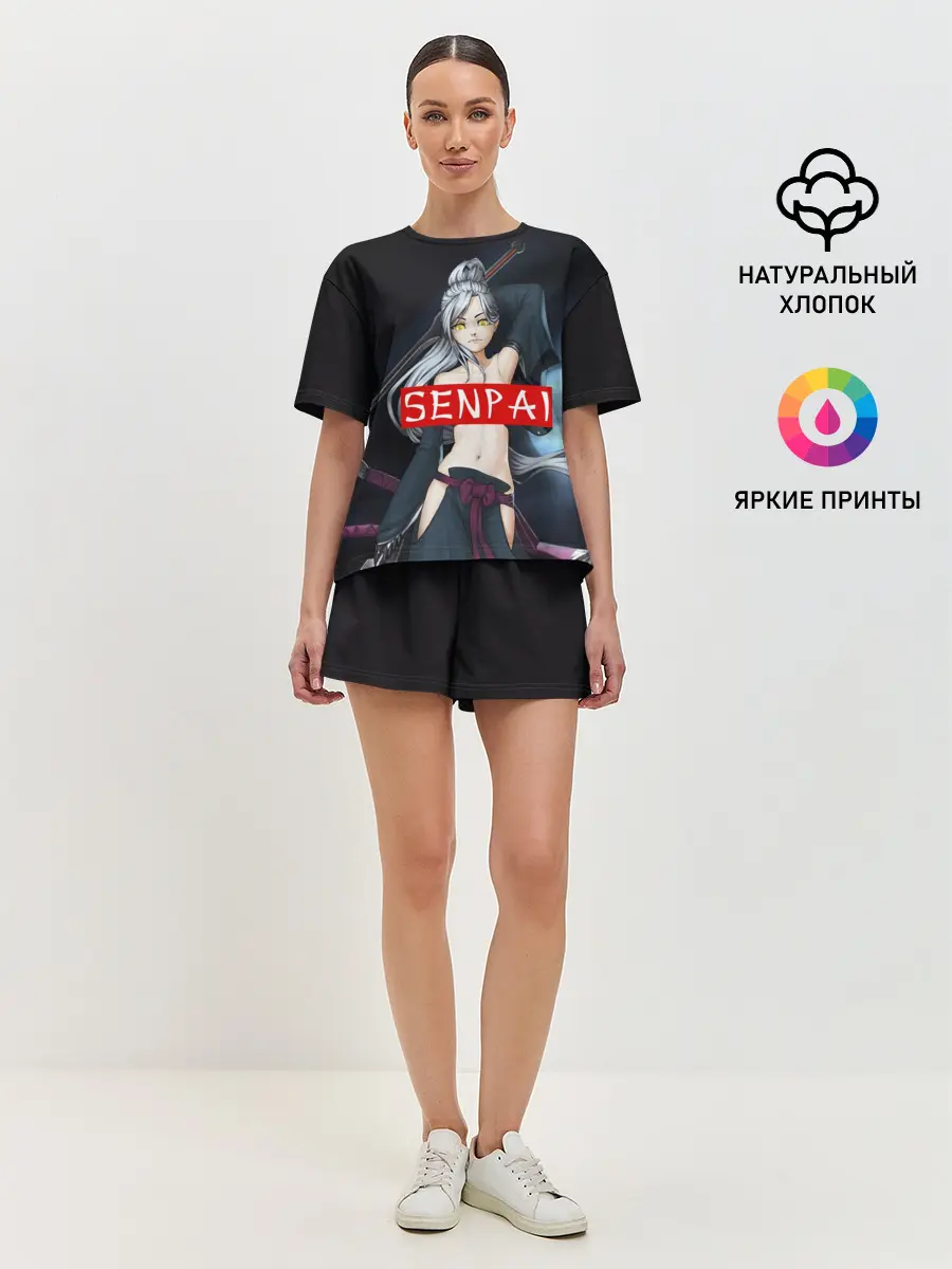 Женская пижама с шортами / SENPAI