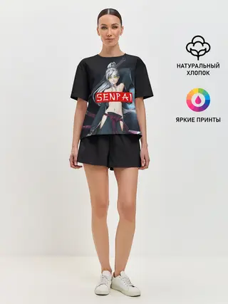 Женская пижама с шортами / SENPAI