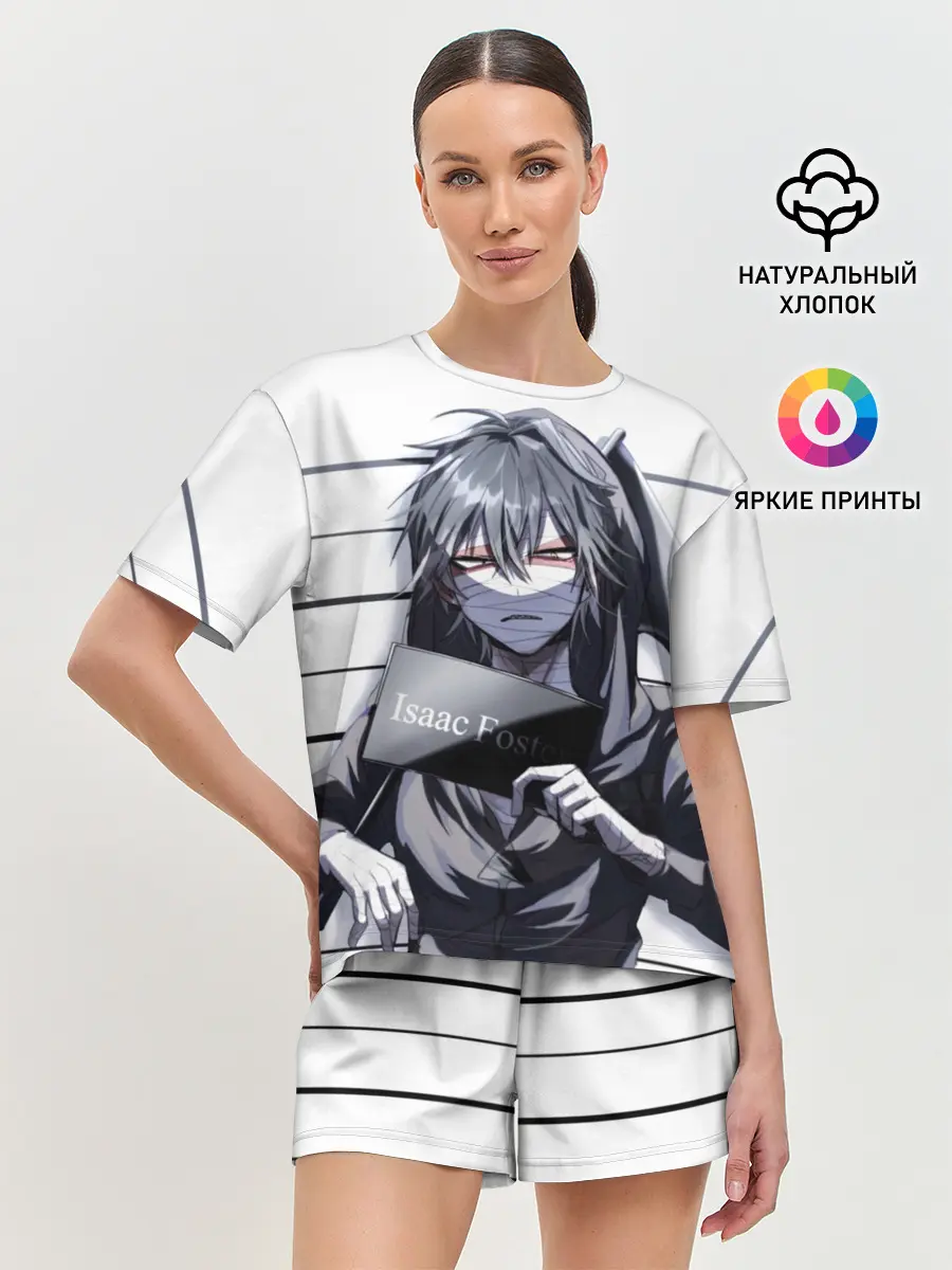 Женская пижама с шортами / Satsuriku no Tenshi