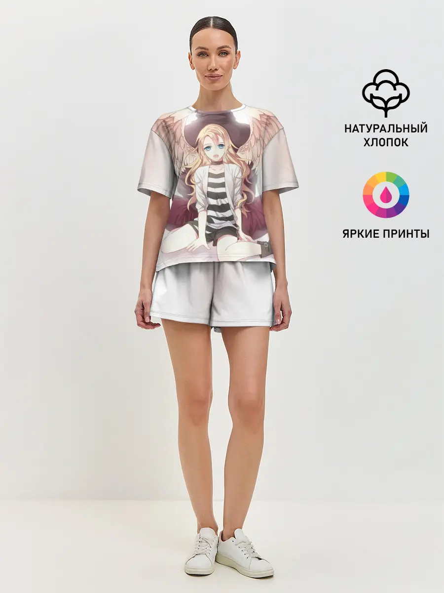 Женская пижама с шортами / Рейчел ангел