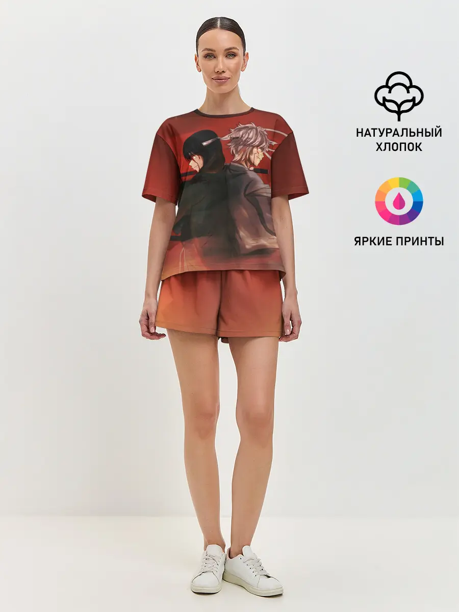 Женская пижама с шортами / Back to back