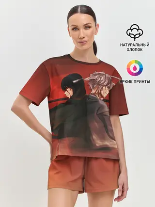 Женская пижама с шортами / Back to back