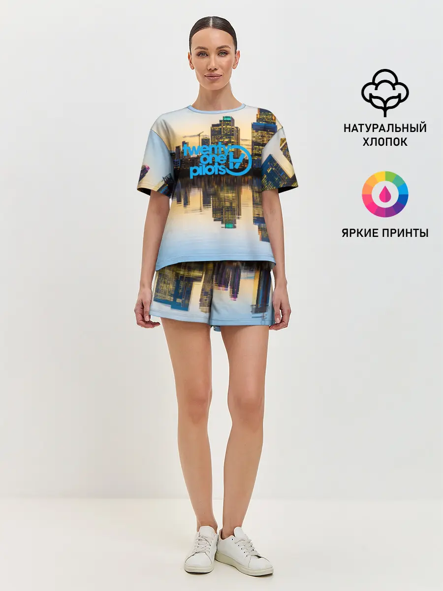 Женская пижама с шортами / TWENTY ONE PILOTS