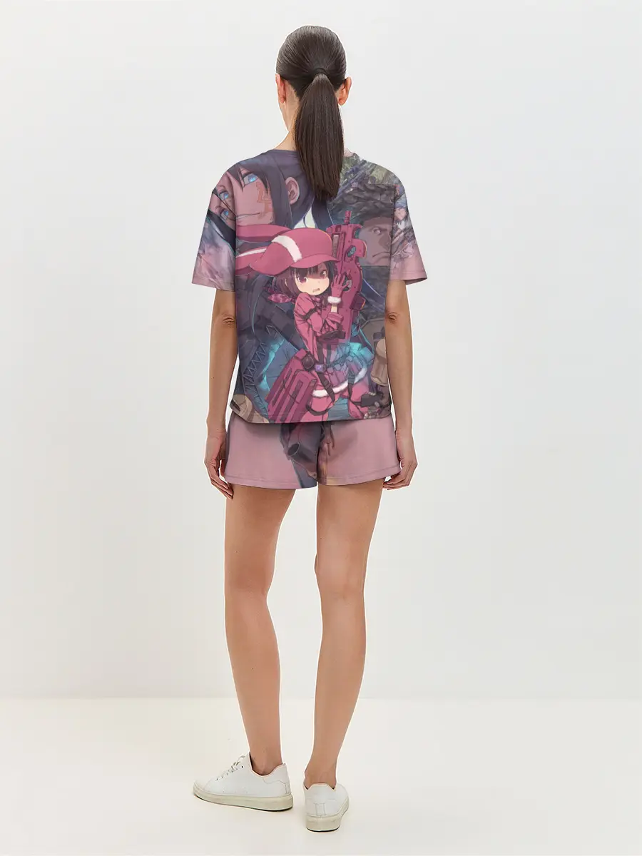 Женская пижама с шортами / Призрачная пуля