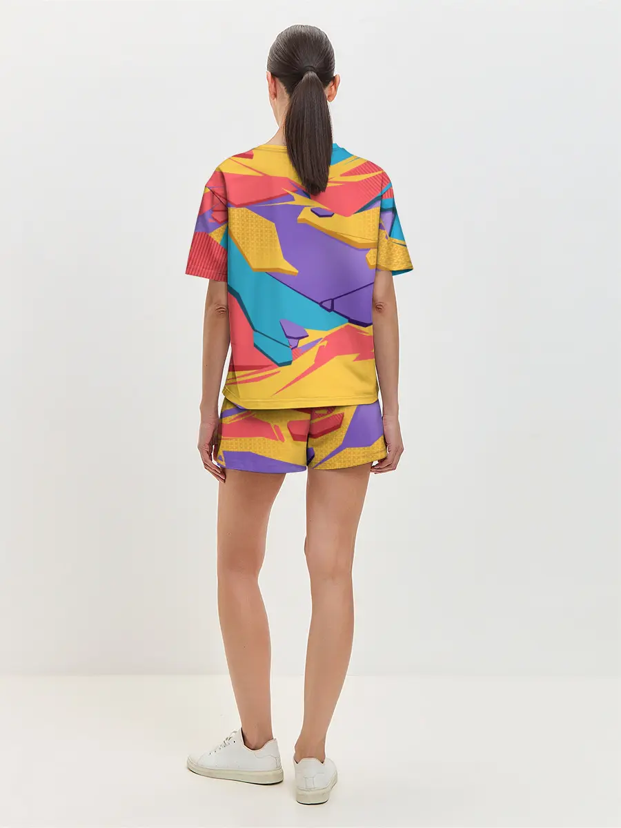 Женская пижама с шортами / Ял