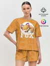 Женская пижама с шортами / Fox