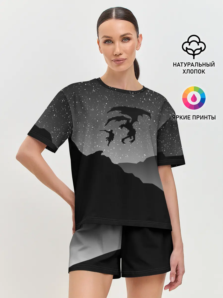 Женская пижама с шортами / THE ELDER SCROLLS