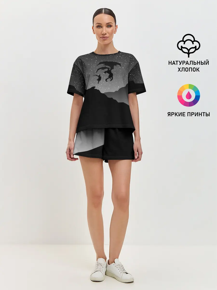 Женская пижама с шортами / THE ELDER SCROLLS