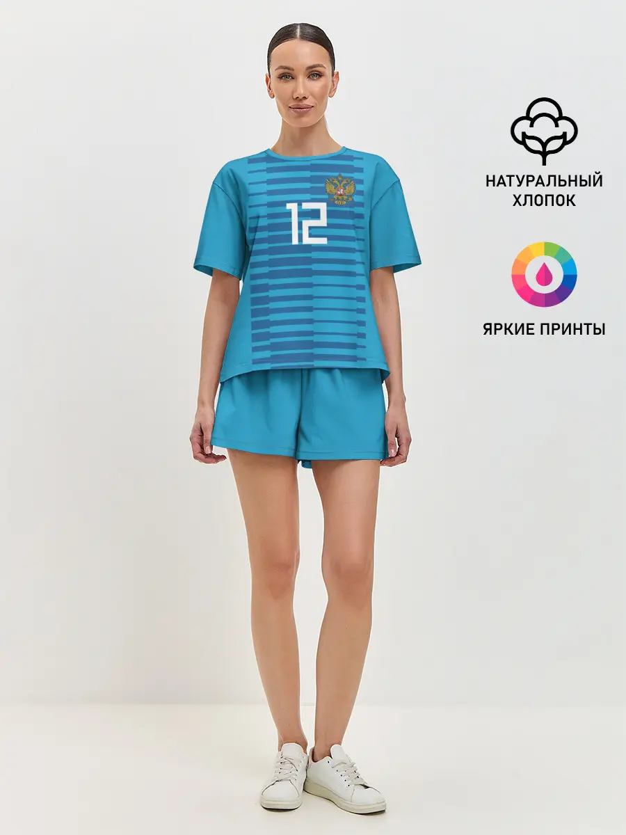Женская пижама с шортами / Lunev away WC 2018
