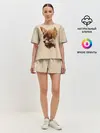 Женская пижама с шортами / Лесной Лис