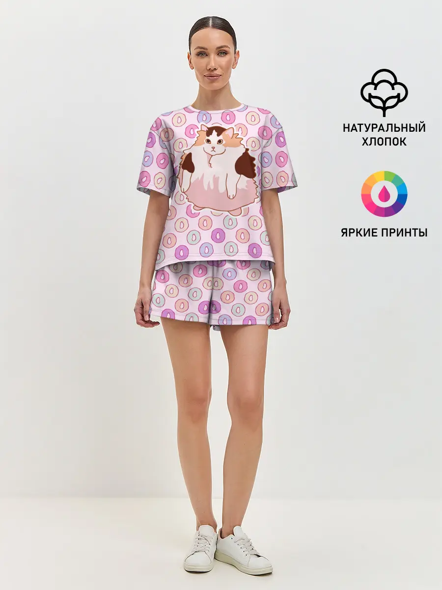 Женская пижама с шортами / Loops