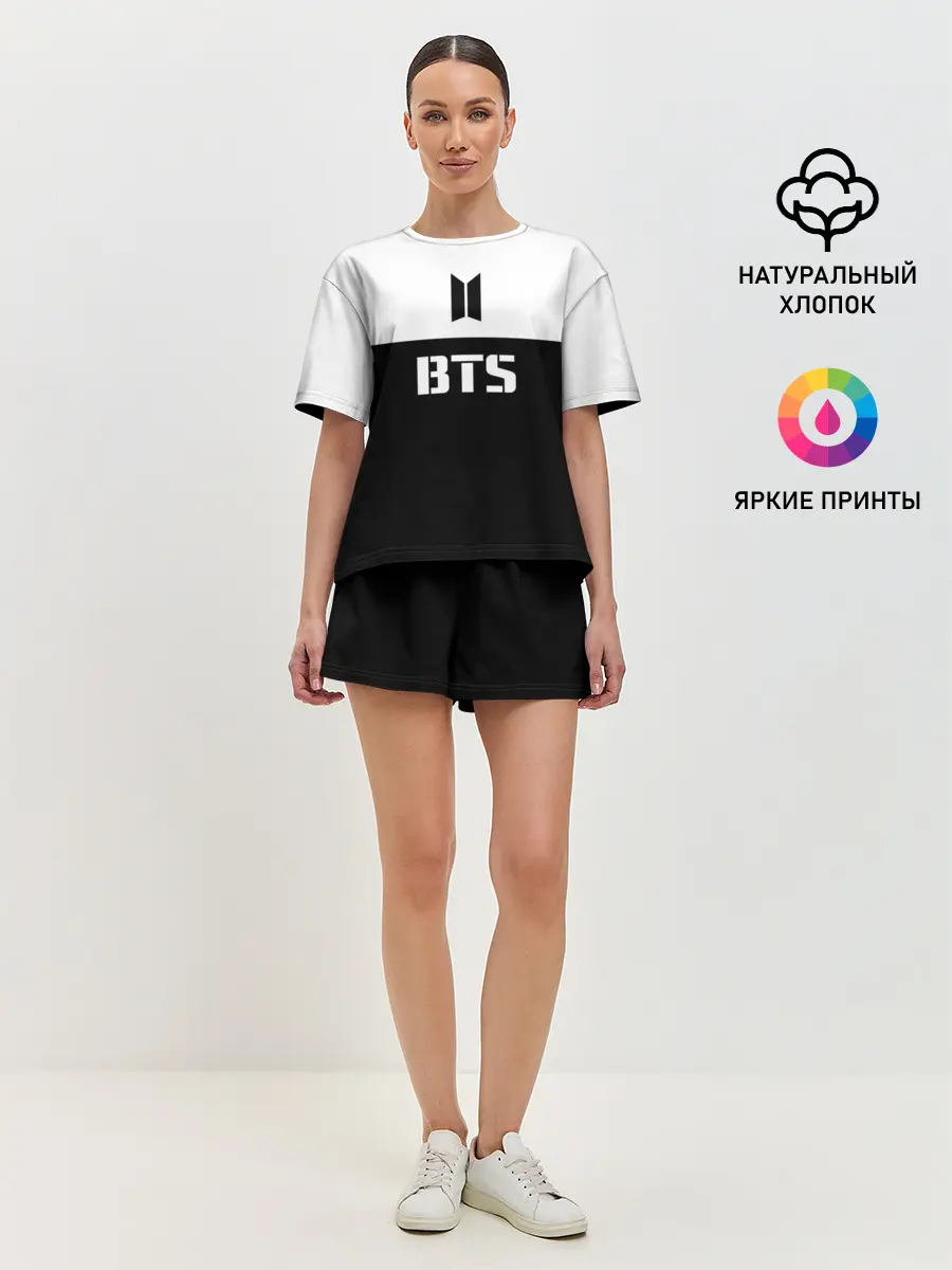 Женская пижама с шортами / BTS