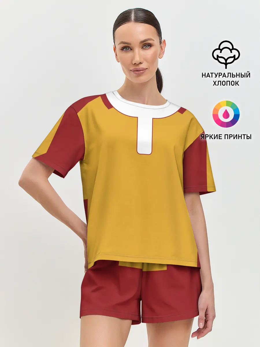 Женская пижама с шортами / ONE PUNCH MAN SAITAMA