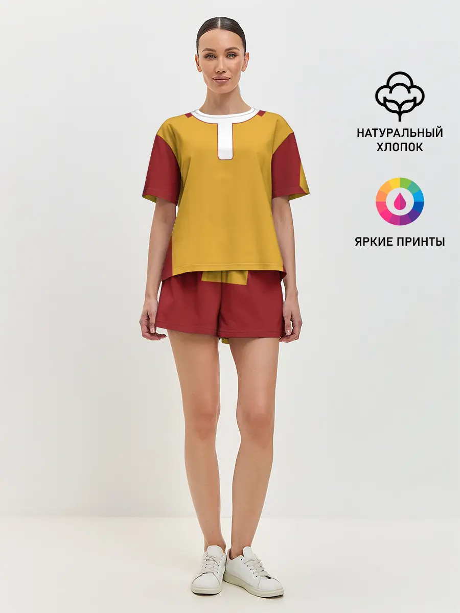 Женская пижама с шортами / ONE PUNCH MAN SAITAMA