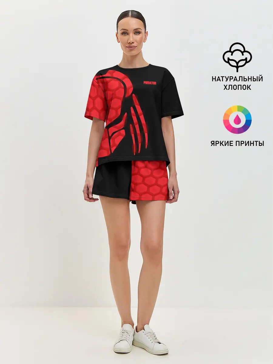 Женская пижама с шортами / ХИЩНИК | PREDATOR.