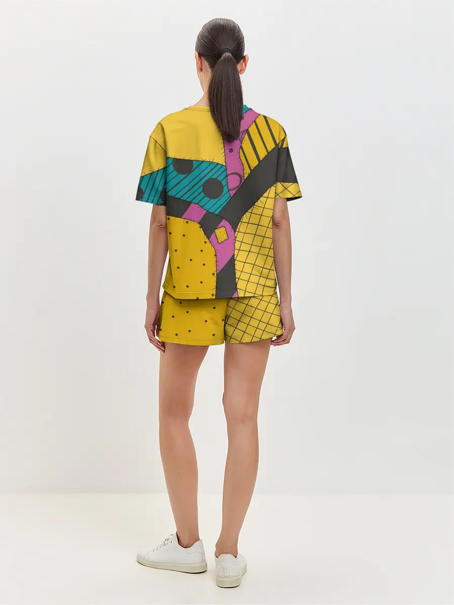 Женская пижама с шортами / кошмар перед рождеством Салли