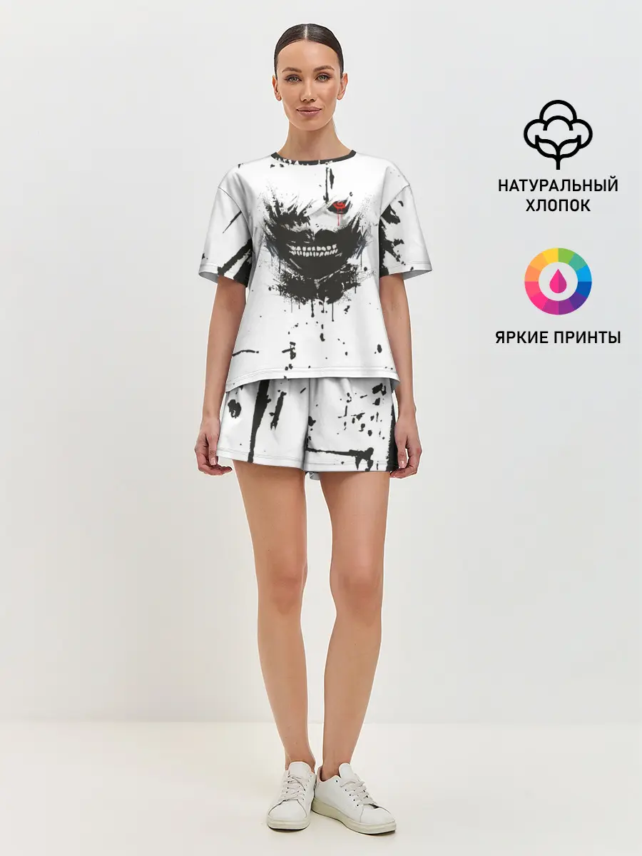 Женская пижама с шортами / Kaneki Ken