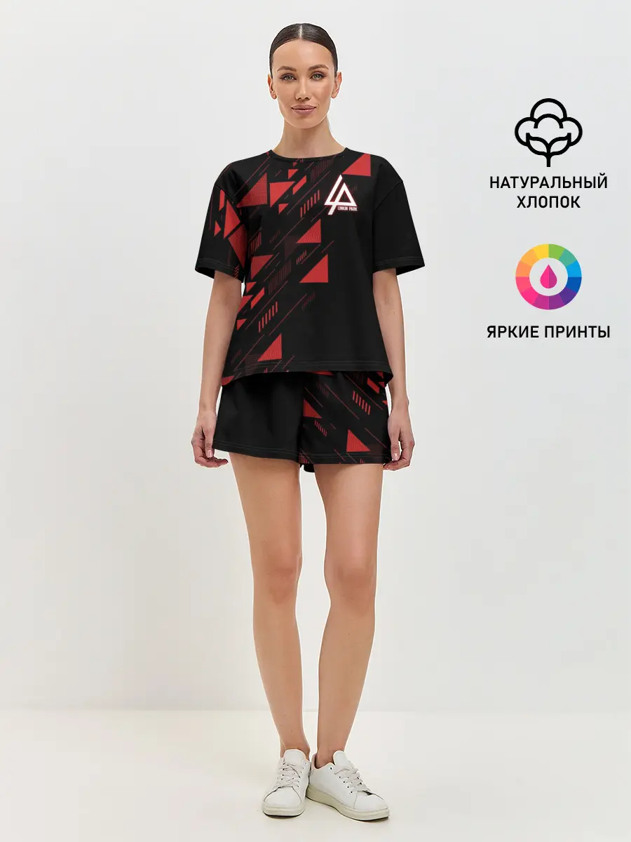 Женская пижама с шортами / Linkin Park