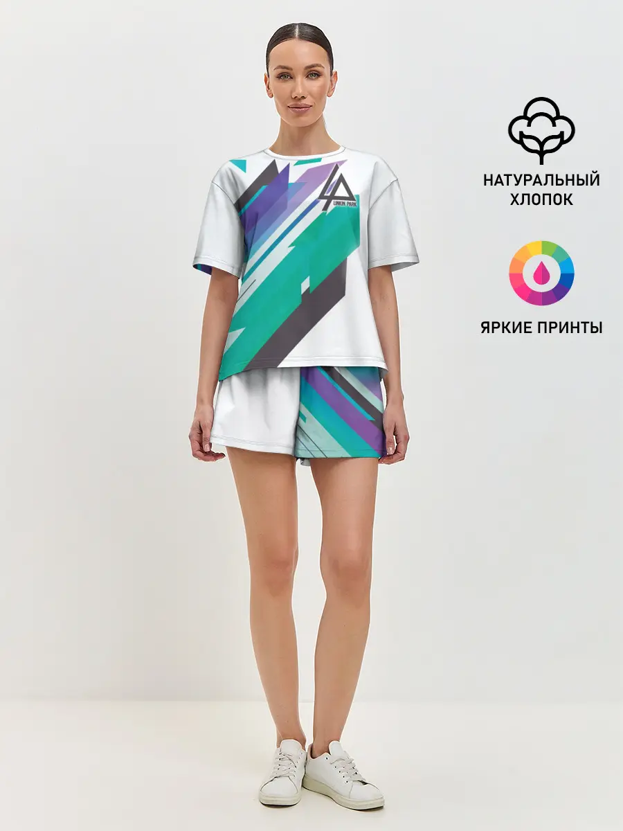 Женская пижама с шортами / Linkin Park