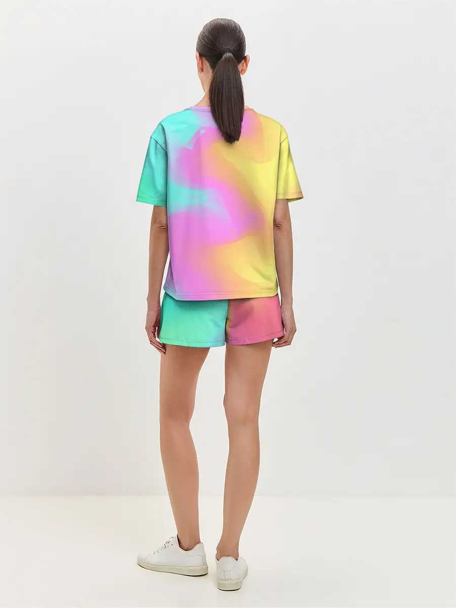 Женская пижама с шортами / Кислотная Гипножаба