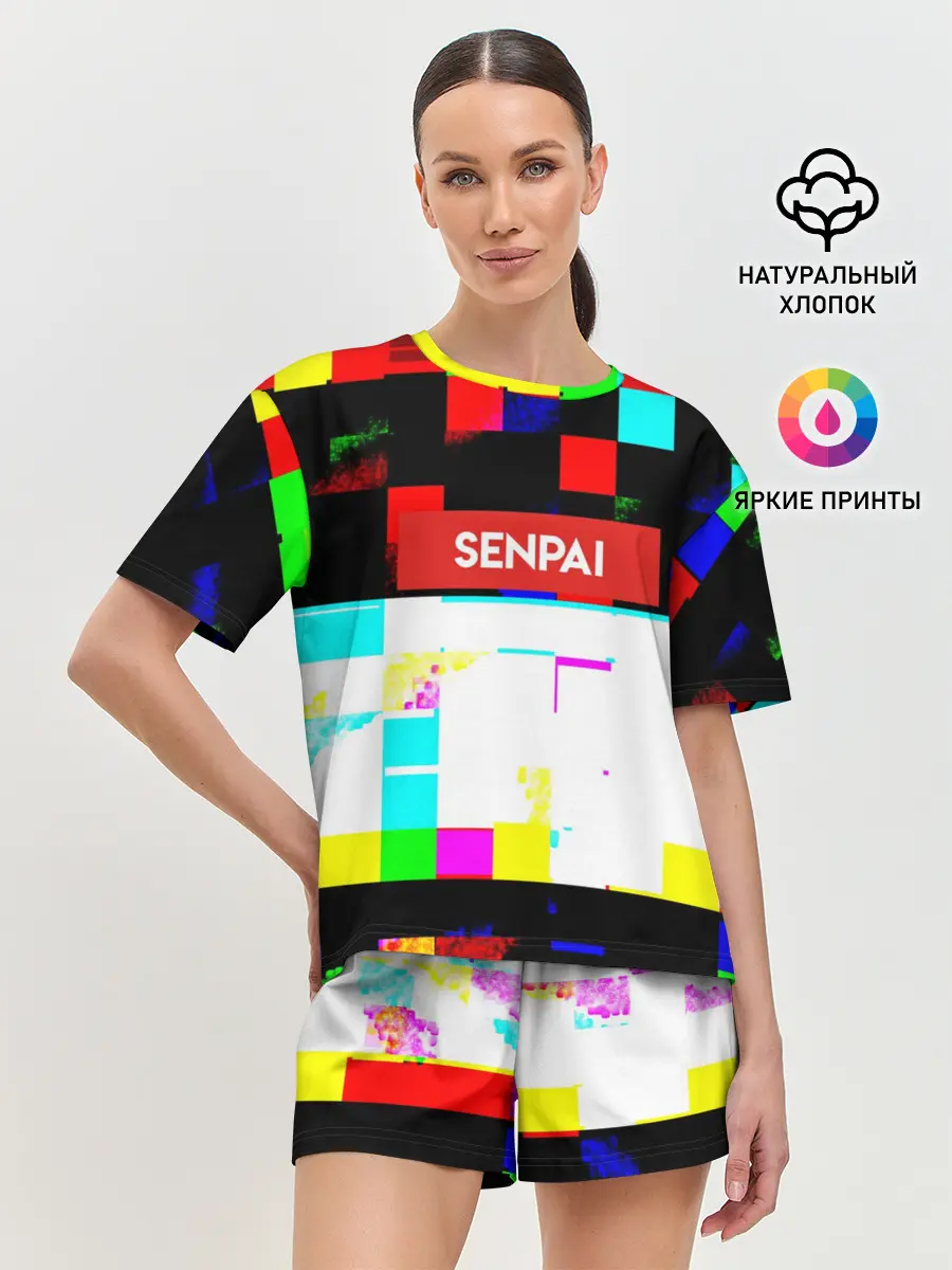 Женская пижама с шортами / SENPAI